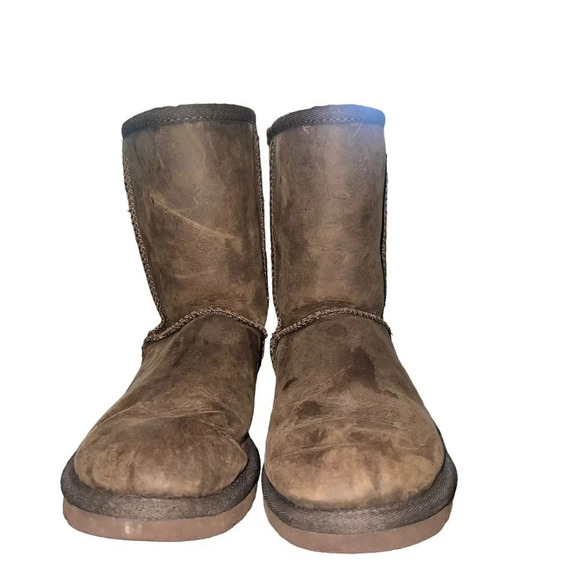 UGG Women's Leather‎ Short II Boot Size 5 - Picture 5 of 9